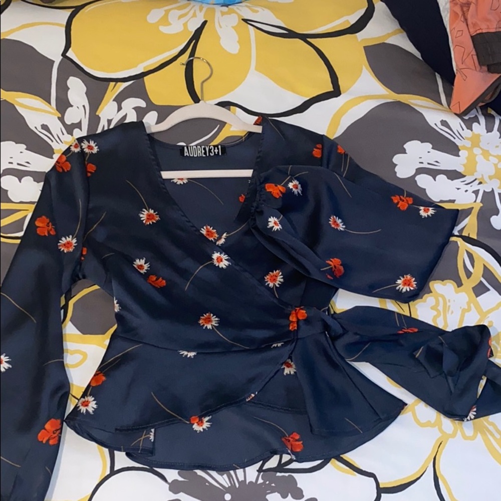 Long sleeve blouse